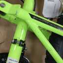 Mongoose Status Mountain Bike, 24 Inch Bike for Kids and Teens, 21 Speed, Aluminum Suspension Frame, Steel Rear Triangle, Suspension Fork, Knobby Mountain Tires, Linear Pull Brakes, For Boys and Girls (Yellow)