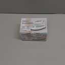 BEAUTURAL Mini Travel Steam Iron for Clothes with Dual Voltage, Temperature Control, Non-Stick Soleplate and Cord Storage, Ideal for Sewing, Quilting and Handcraft (White)