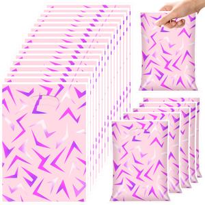 VAIVUSTO 100 Pcs Goodie Gift Bags with Handles,Birthday Party Favor Bags for Party Supplies Decorations