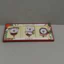 GUOER 3PCS Christmas Tree Ornaments Set Picture Frame Ornament Holiday Keepsake Gift Home Decor Christmas Decorations Xmas Gifts Pendant with 2” Photo Frame Insert (Snowman Set 2025)