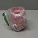 BLOFLO Colored Glass Hydroponic Flower Vase, 7-Inch Pink Glass Vase, Four-Layer Geometric Glass Floral Vase for Home Dcor, Modern Bubble Glass Vase for Home Office Wedding Table (Pink)