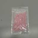 JJUNW 30 PCS Pink Bow Cocktail Picks, Acrylic Pink Bow Skewers Cute Bowknot Toothpicks Fruit Skewer Bow Skewers for Appetizers Drink Cake Dessert Birthday Party Decorations