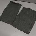 Mia's Dream Premium Cotton Waffle Bathroom Towel Set, 3 Pack Quick Drying Facial & Hand Towels, 13" x 27" (Olive Green)