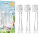 Papablic Replacement Toothbrush Heads - 3 Count | Compatible BabyHandy & Toddler Sonic Electric Toothbrushes (18-36 Months)