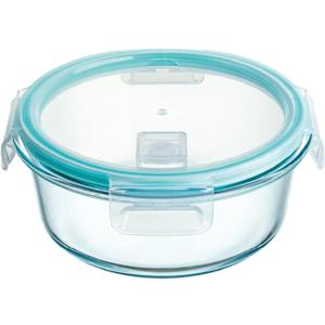 1 Cup Glass Food Container Sets with Lids | Airtight Seal for Fresh Food Storage, Ideal for Small Portions and Kitchen Organization