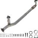 Front Flex Pipe Exhaust Pipe Compatible With Toyota Sienna 2004-2006 3.3L V6, FWD Model Only