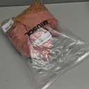 Miusol Women's Retro Half Collar Ruffle 2/3 Sleeve Cocktail Pencil Dress, S