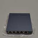 TP-Link TL-SG105, 5 Port Gigabit Unmanaged Ethernet Switch, Network Hub, Ethernet Splitter, Plug & Play, Fanless Metal Design, Shielded Ports, Traffic Optimization