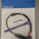 1FT XLR to 2 RCA Y Splitter Patch Cable, Dual RCA Female to XLR Male Audio Cable Adapter for Speaker Condenser Mic Mixer AMP