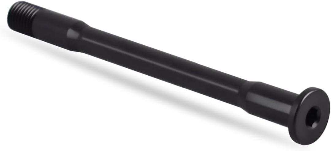 Bicycle Wheel Rear Thru Axle,Road Bike Bicycle Rear Thru Axle-L162mm/142mm*ID 12*M12*1.5mm 32g(for Rear Thru Axle)
