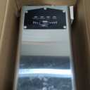 Tankless Water Heater Electric,110v 3000w Instant Hot Water Heater with Remote Control, Water Temperature Regulating and Adjustable Temperature LCD Touch Screen for Kitchen and Bathroom,Silver