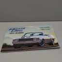 2025 Muscle Cars Deluxe Wall Calendar, 12 Months, with Free Poster, White/blue