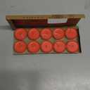 10 Pack Tea Candles Wedding Party and Home Decoration Votive Parties Tealight Small Wishing Bulk with 1.5-2 Hours Extended Burn Time Mini for Birthday Emergency Family (Red)