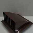 Vent Systems 4" Inch Brown Exhaust Vent Cover Dryer Vent Hood Louvered Dryer Cover Vent Hood Cap One-Directional Plastic Air Supply Grille Non Return Valve Outlet Cowl Air Vent Grille
