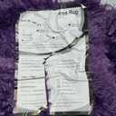 4×6 Area Rugs Living Room, Purple Large Plush Fluffy Bedroom Carpet, Non-Slip Upgraded Indoor Thick Soft Rug, Modern Plush Carpet Suitable for Kids Home Decor Aesthetics Dorm.