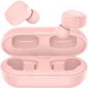 Wireless Earbuds, Bluetooth 5.4 Headphones HiFi Stereo, Comfortable Ear Buds for Women & Teens, Fast Charging Case, IPX6 Waterproof, Lightweight in-Ear Earphones for Phone Tablet Laptop Sports, Pink