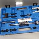 DPTOOL Diesel Fuel Injector Puller Removal Tool Kit and Slide Hammer
Bearing Extractor Set with M8-M22 Adapters U-Shaped and 2 Jaw Injector Puling Tool