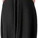 Wolddress Womens 2025 Casual Sleeveless Sundress Plus Size Loose Plain Long Summer Beach Maxi Dress with Pockets, Medium