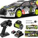 RIAARIO 1/10 Brushless RC Cars, 50 MPH Rally Car, Gyro, 4WD Monster Truck, 8+ Ages