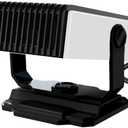 12V Automotive Heater Warm Air Blower, Fast Defrosting and Demisting Function, Rotating Adjustable Bracket for Versatile Dashboard Mounting, Extended Pure Copper Wiring for Rapid-Heating