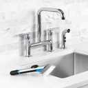 OXO Steel Soap Dispensing Dish Brush 10 in