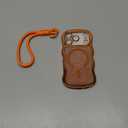 BENTOBEN Magnetic for iPhone 17 Pro Case 2025, Clear Glitter Cute Curly Wavy [Compatible with Magsafe] Sparkly Shinny Slim Design Shockproof Protective Girly Women Phone Cover,Cosmic Orange/Clear