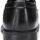 Bruno Marc Men's Square Toe Dress Loafers Formal Shoes (8 Wide, 5-black)