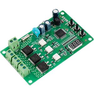 briidea 3 Channel Traffic Light Controller Sequencer 85VAC-265VAC with Digital Tube Display, Compatible with All Traffic Light Bulbs