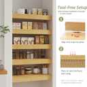 Bamboo Wire Shelf Covers, 38" W x 16" D, 4-Pack, Natural
Wire Rack Covers for Pantry and Closet, Tool-Free, Easy to install and clean, Sturdy and Durable