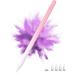 Stylus Pen for iPad 2018-2025, 15Mins Fast Charge for Apple Pencil, Palm Rejection, Compatible with iPad 10/9/8/7/6, iPad Pro 12.9"/11"/13" M4, iPad mini 6/5, iPad Air 5/4/3/11"-13" M2