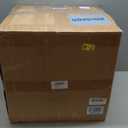 Headlight Assembly Compatible with GMC Sierra 2014-2018 1500 | 2015-2019 2500HD/3500HD Base/Denali/SLE/SLT, Halogen Headlamp Replacement W/O LED DRL, With Bulbs, Chrome Housing Amber Reflector