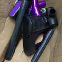 Cordless Vacuum Cleaner, Powerful Suction Vacuum Cleaners for Home, Stick Vacuum Cordless Rechargeable with LED Screen and 3-Speed Suction, Lightweight Handheld Vacuum for Pet Hair, Hard Floor, Carpet (Purple)