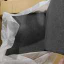 HONBAY Sectional Sleeper Sofa with Pull Out Bed, L Shaped Couch with Storage Seat, Modular Sectional Couches for Living Room, Dark Grey