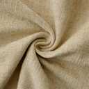 MIULEE Pack of 2 Summer Throw Pillow Covers 18x18 Inch Beige Farmhouse Decorative Pillow Covers with Stitched Edge Soft Chenille Solid Dyed Pillow Covers for Couch Sofa Bed Living Room