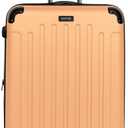 Kenneth Cole REACTION Renegade Luggage Expandable 8-Wheel Spinner Lightweight Hardside Suitcase, Dreamsicle, 28-Inch Checked, Dreamsicle 