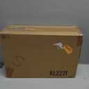 GSlife Small Dish Drying Rack for Kitchen Counter with Drainboard - Compact Dish Drainer for RV, Camper and Apartment, Rust-Resistant Wire Rack with Utensil Holder, 15"L x 10" W, Black