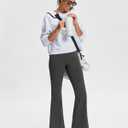 Stelle 29" 31" 33" Fleece Lined High-Waisted Women Yoga Pants with Pockets | Fleece Lined Warmth,4-Way Stretch,High-Rise Tummy Control,Side Pockets,29/31/33-Inch Lengths,For Winter Workouts,Daily Wear (S)