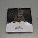 FUNPENY 164FT 500 LED Christmas Indoor Outdoor Decorative String Lights, 8 Modes Waterproof Green Wire LED Fairy Light for Christmas Party Wedding Garden Home Decoration (Warm White)