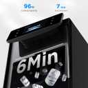 GoveeLife Smart Nugget Ice Maker Pro, 60lbs Daily, 6-Minute Ice, 40dB | Ultra-Quiet with AI NoiseGuard, App & Voice Control, Self-Clean, 3.5lbs Basket & Dual Water Tanks, for Home Kitchen, Party