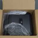 CEROELDA Small Trash Can with Lid-5L/1.3 Gal,Stainless Steel Outdoor Dog Poop Garbage Can-Farmhouse Retro Metal Waste Bin w/Step Pedal for Bathroom Bedroom Office-Soft Close-Black