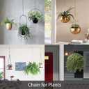 Aspen Creative 21102A 36" Decorative Light Fixture Chain in White