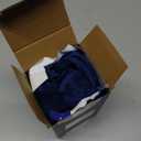 MIULEE Velvet Pillow Cover Soft Luxury Decorative Throw Pillow Cover Single Rectangle Long Body Lumbar Cushion Case for Couch Sofa Bedroom Car Decor,14x36 Inch Dark Blue