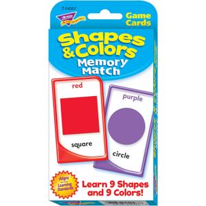 Colors and Shapes Memory Match