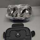 Vingud Electric Lunch Box for Adults, Heated Lunch Box for Men Women with Dual 1.5L SS Containers, Portable 80W Food Warmer for Car/Truck, Lonchera Elctrica Porttil Christmas White Elephant Gifts (Velvet+Blue)