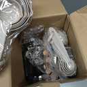 Umite Chef Kitchen Cooking Utensils Set, 33 pcs Non-Stick Silicone Cooking Kitchen Utensils Spatula Set with Holder, Wooden Handle Silicone Kitchen Gadgets Utensil Set (Khaki)