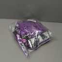 200Pcs Purple and Black Birthday Decorations Happy Birthday Party Supplies Tableware Set Purple Black Disposable Paper Plates Napkins Dinnerware for Women Girl Men Party Baby Shower Decor Serve 50