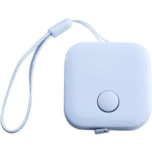 Retractable Body Measuring Tape 1.5M Soft Ruler Tape Measure with Lanyard for Sewing Tailoring Cloth Measurement Mini Size Portable Practical Plastic Measuring Tool Blue Pink White 150cm/59.06"(blue)