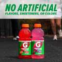 Gatorade Lower Sugar Electrolyte Sports Drink, Glacier Cherry, 12 fl oz Bottles, (12 Pack), 75% Less Sugar, No Artificial Flavors, No Artificial Sweeteners, No Artificial Colors, Hydration (EXP 11/16/26)