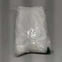 White Ruffled Pillow Shams Standard Twin Size Pillowcases Pure Cotton Pillow Covers 20"x26" 2-Pack 