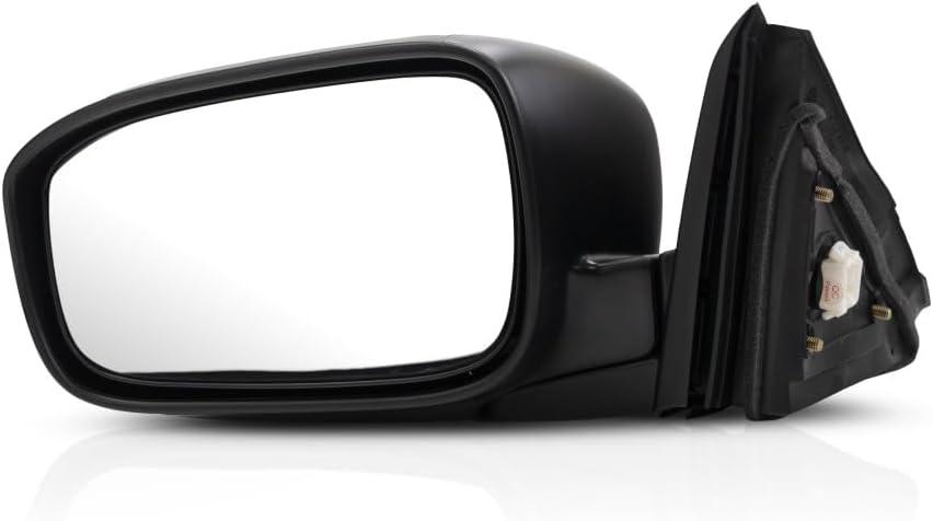 For Honda Accord 2003 2004 2005 2006 2007 Door Mirror Driver Side | Power | Non-Heated | Gloss | Coupe | Replacement For 76250-SDN-A01ZB | HO1320241